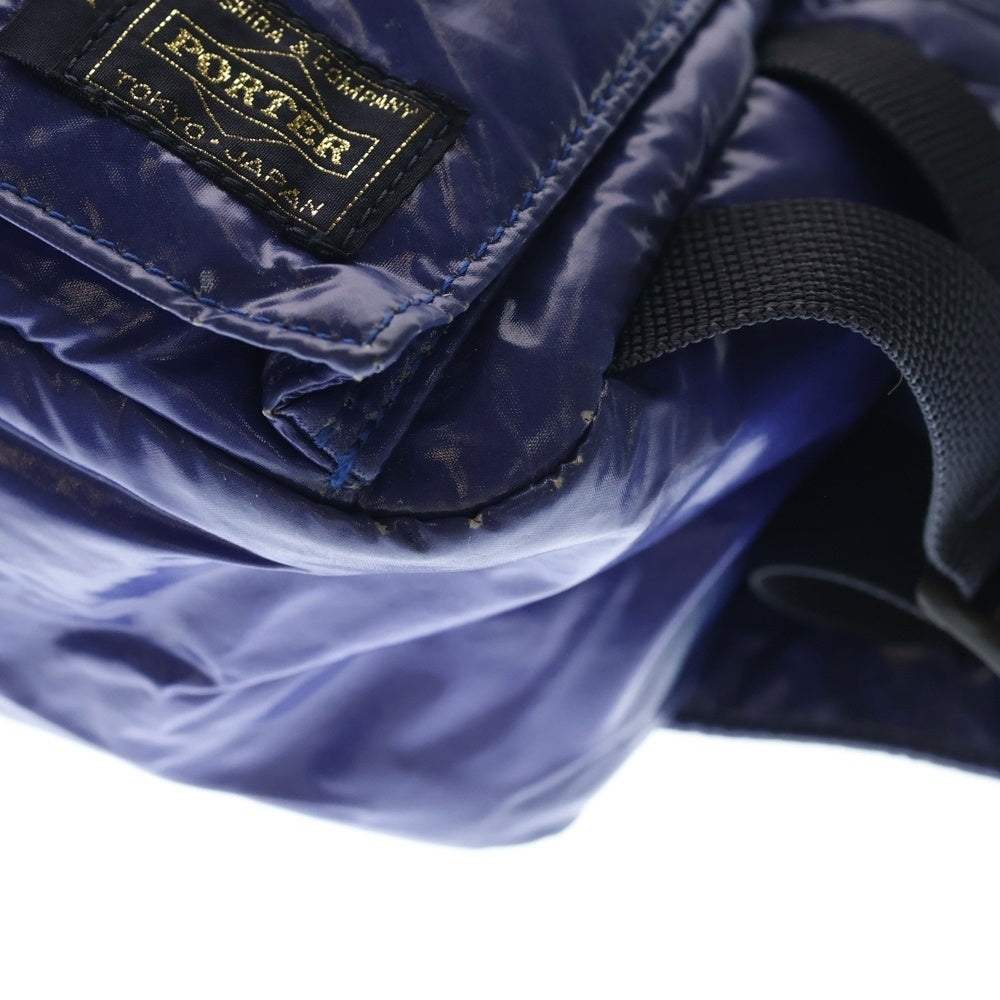 PORTER(ポーター) ×VANQUISH ヴァンキッシュ ミラージュ ウエストバッグ ブルー
