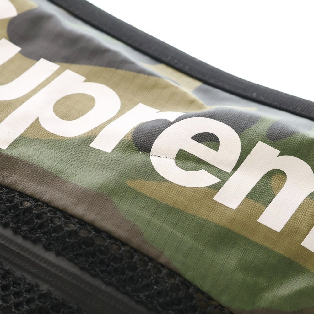 SUPREME(シュプリーム) 17SS ×THE NORTH FACE Waterproof Waist Bag ノースフェイス ウォーター プルーフ ウエストバッグ カーキ NF0A3G6Z レディース