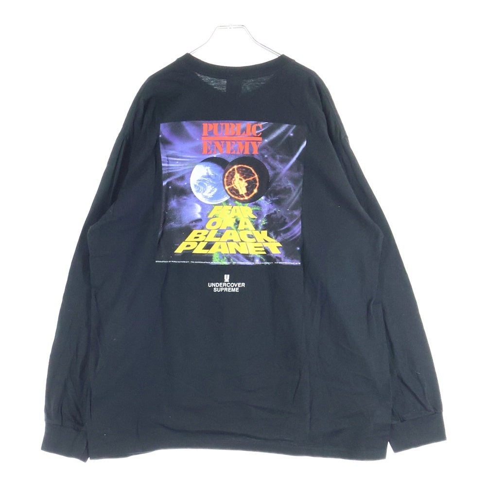 SUPREME(シュプリーム) 18SS ×Undercover Public Enemy Counterattack L/S Tee ×アンダーカバー パブリック エネミー カウンターアタック プリント クルーネック 半袖Tシャツ