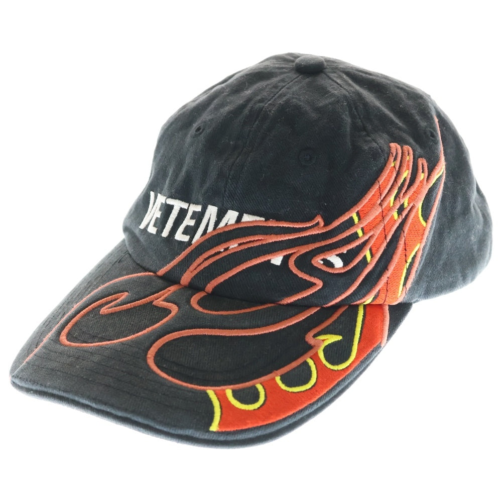 VETEMENTS(ヴェトモン) 18AW ×Reebok Cap リーボック フレームロゴ刺繍 キャップ 帽子 EC3041