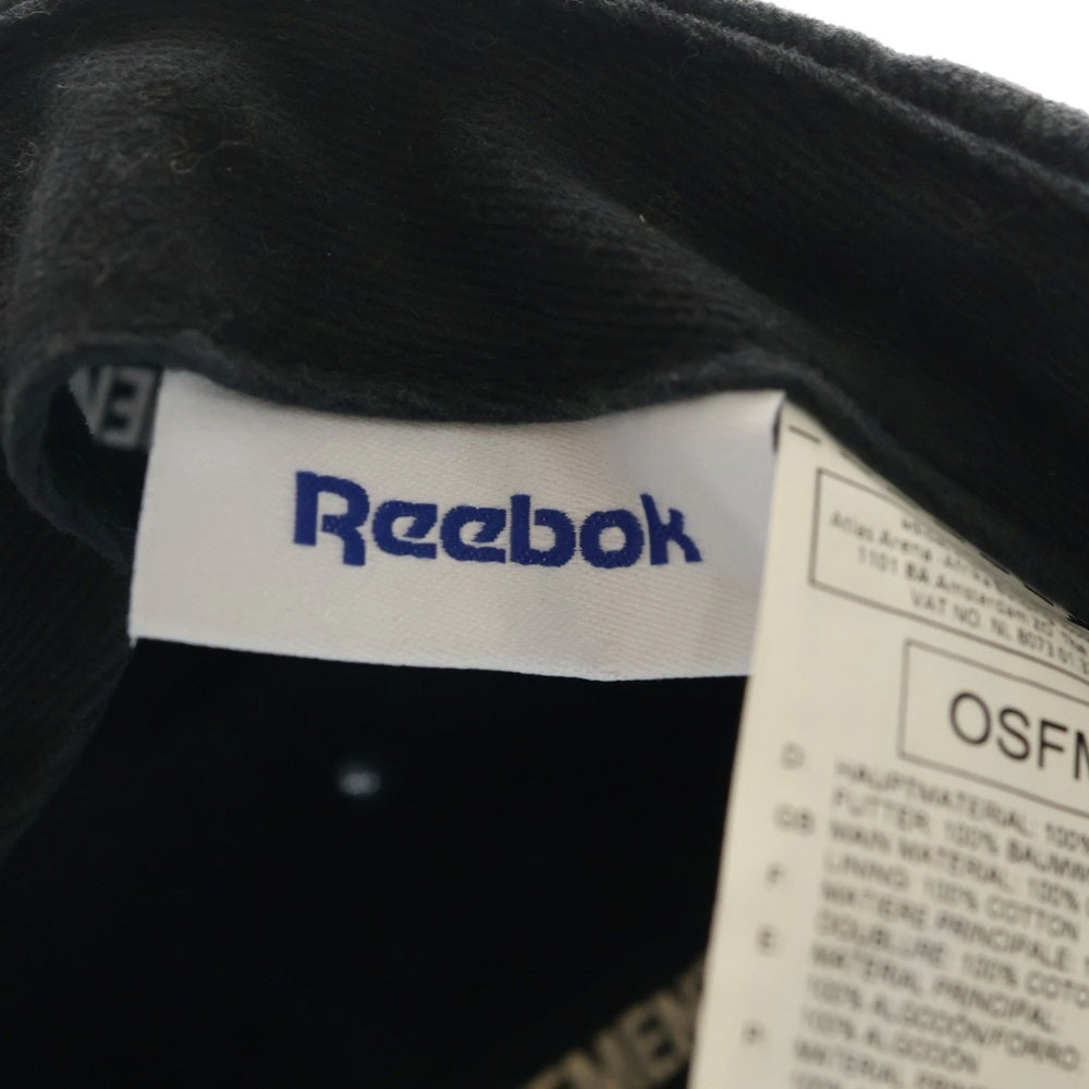 VETEMENTS(ヴェトモン) 18AW ×Reebok Cap リーボック フレームロゴ刺繍 キャップ 帽子 EC3041
