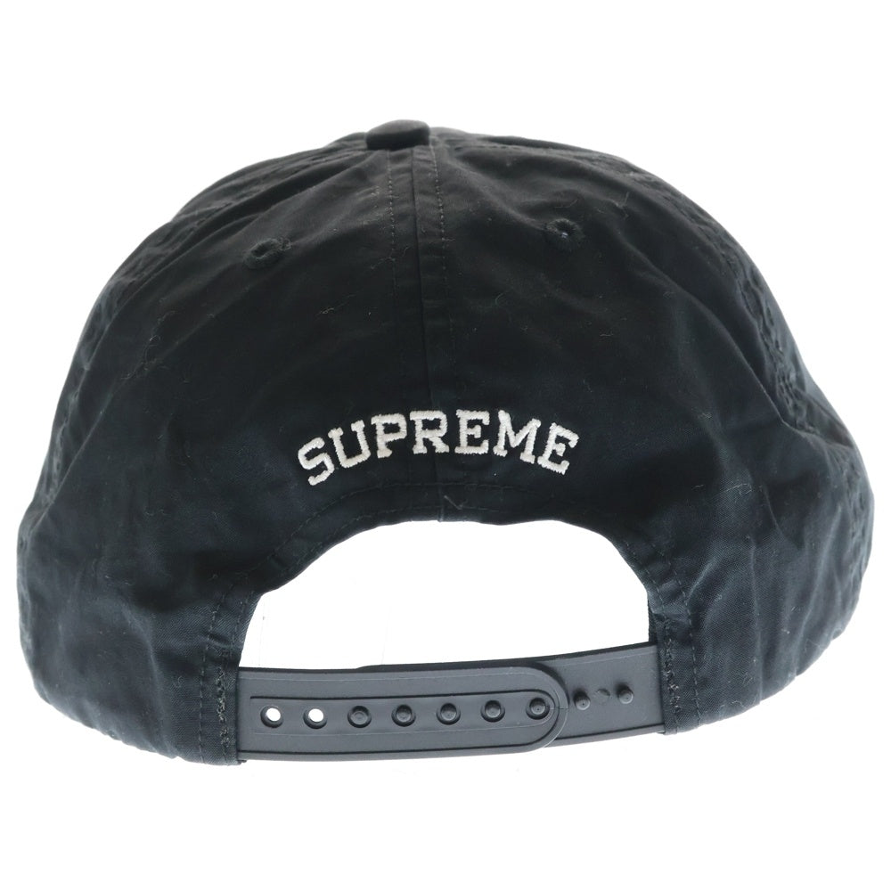 SUPREME(シュプリーム) 21SS KAWS Chalk Logo 5-Panel Black カウズ チョーク ロゴ 5-パネル キャップ ブラック