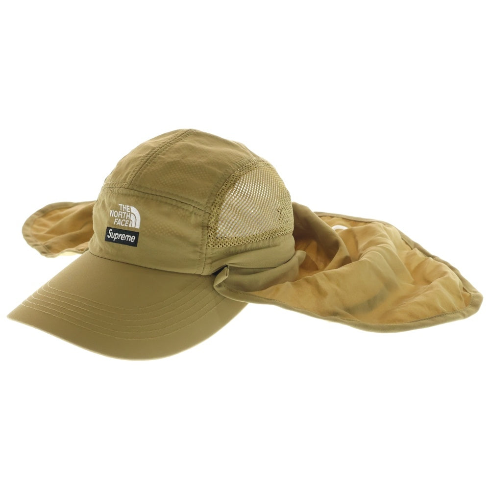 SUPREME(シュプリーム) 20SS ×THE NORTH FACE Sunshield Camp Cap ザノースフェイス サンシールド キャンプキャップ ベージュ NN02004I