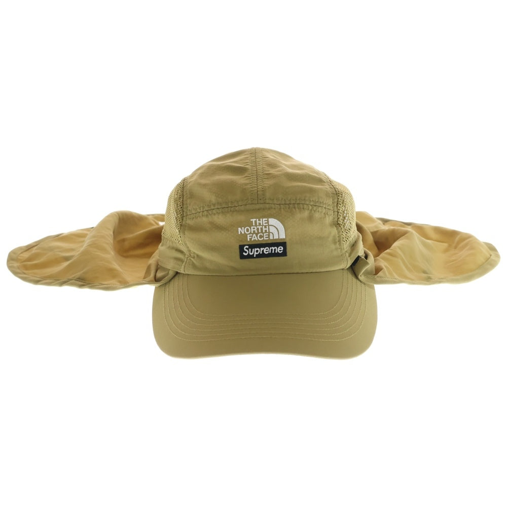 SUPREME(シュプリーム) 20SS ×THE NORTH FACE Sunshield Camp Cap ザノースフェイス サンシールド キャンプキャップ ベージュ NN02004I