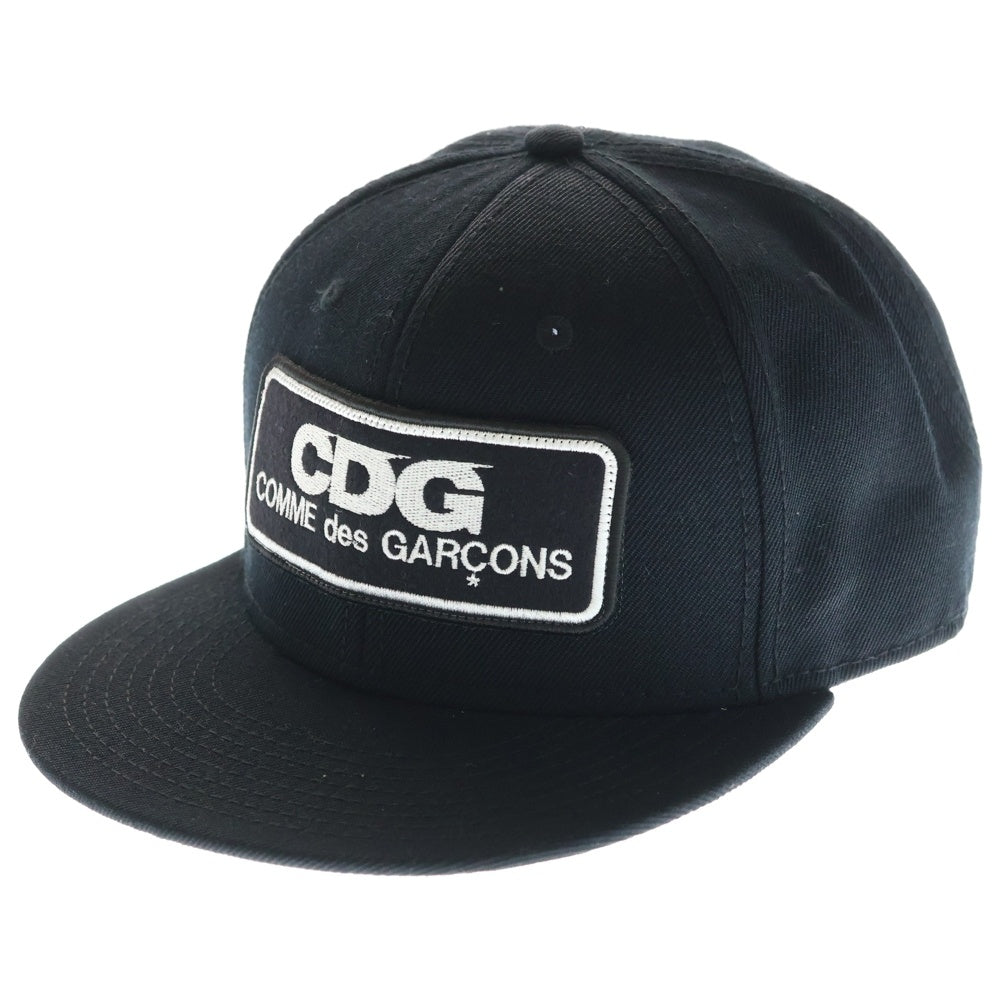 COMME des GARCONS(コムデギャルソン) 19SS LOGO PATCH CAP ロゴパッチ ベースボールキャップ 帽子 ブラック SZ-K601-051-1-1