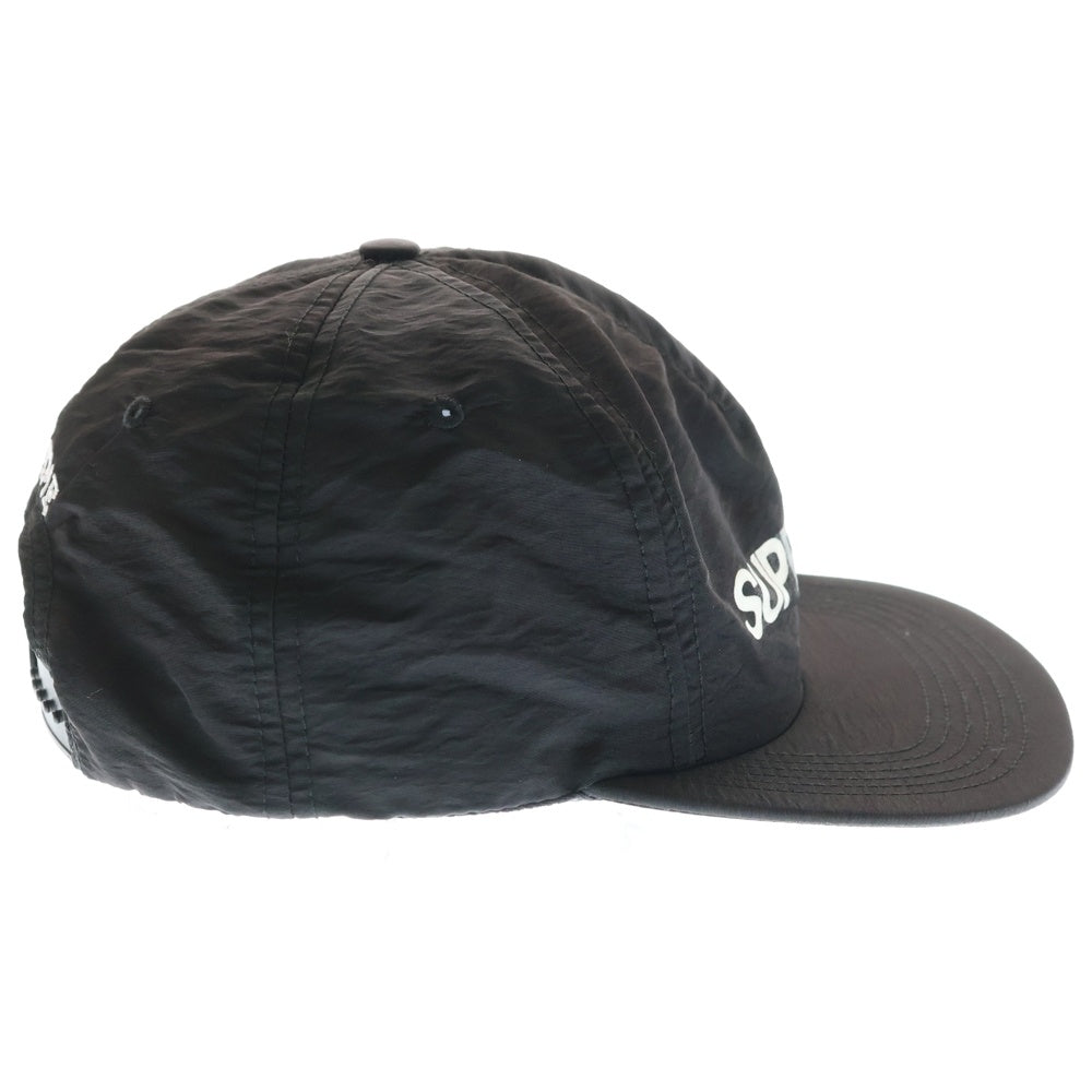 SUPREME(シュプリーム) 16SS Motion Logo 5-Panel Cap モーション ロゴ 5パネル キャップ 帽子 ブラック