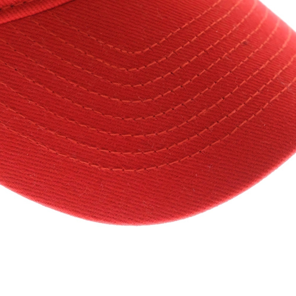 BALENCIAGA(バレンシアガ) BB MODE LOGO CAP 刺繍ロゴ ベースボールキャップ 帽子 レッド