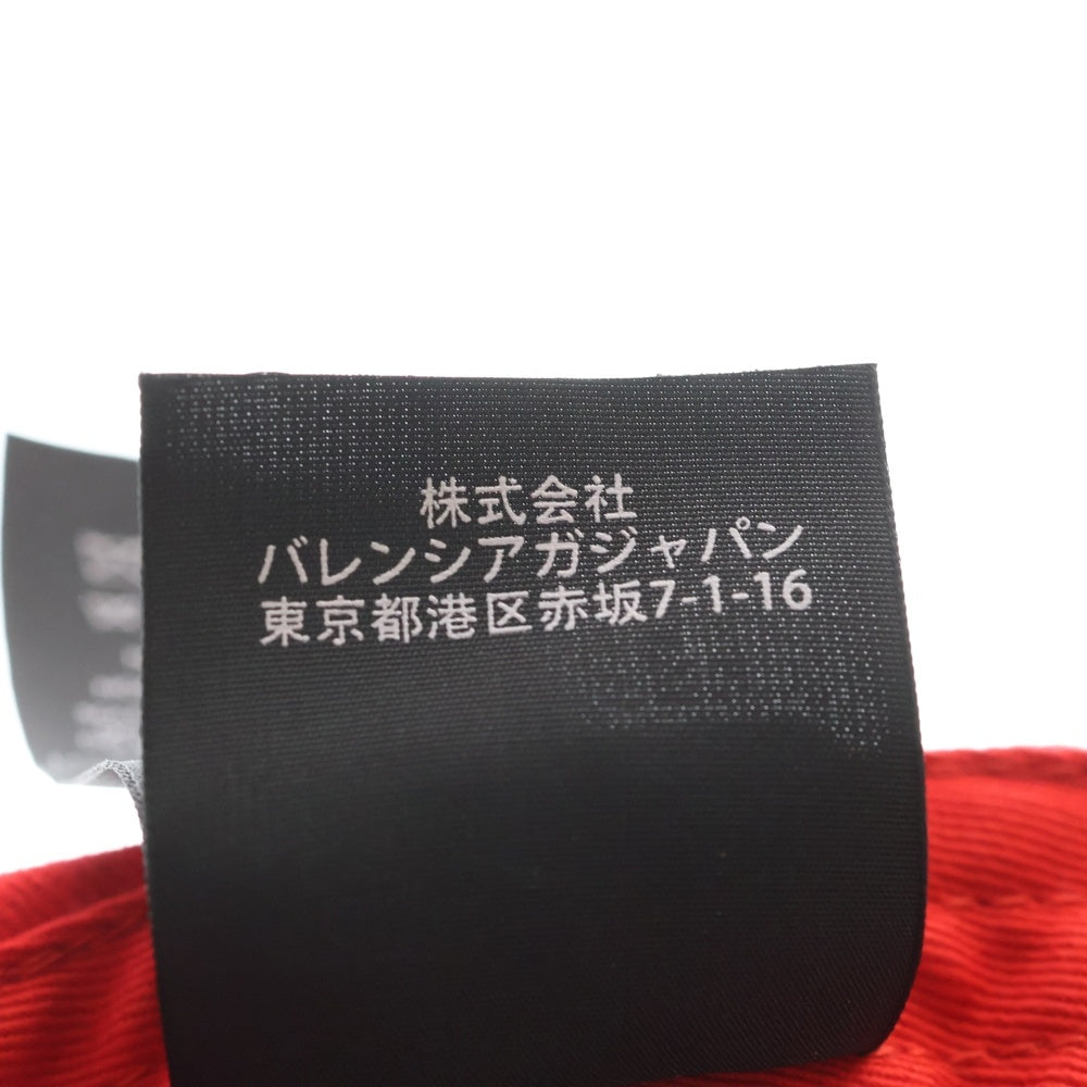 BALENCIAGA(バレンシアガ) BB MODE LOGO CAP 刺繍ロゴ ベースボールキャップ 帽子 レッド