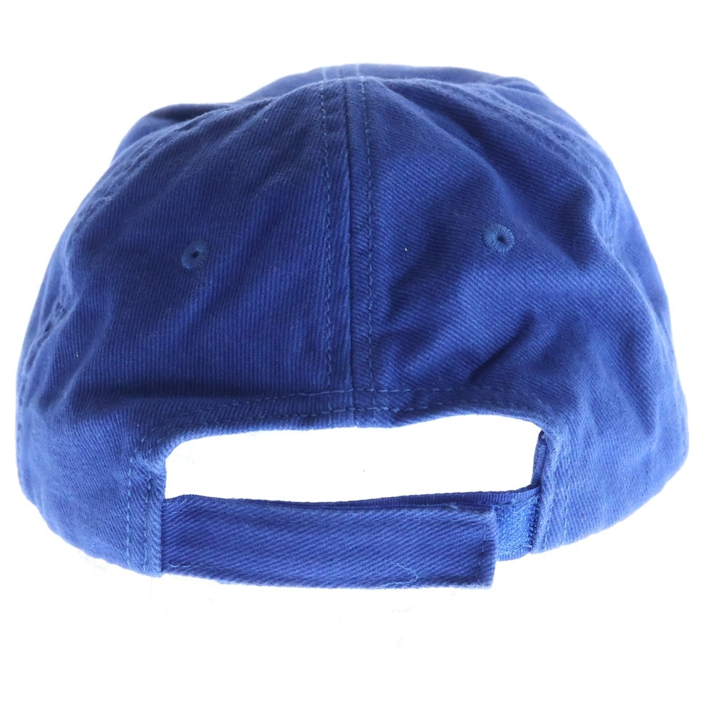 BALENCIAGA(バレンシアガ) BB MODE LOGO CAP 刺繍ロゴ ベースボールキャップ 帽子 ブルー