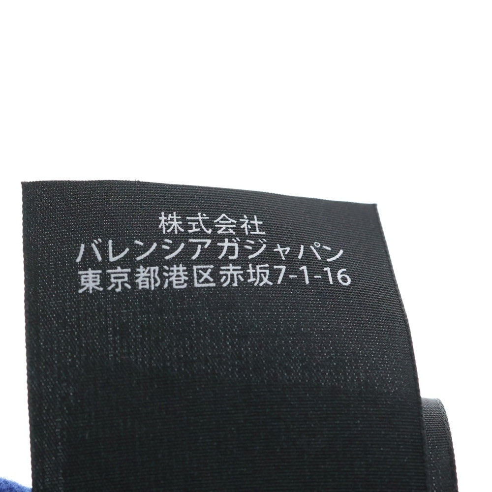 BALENCIAGA(バレンシアガ) BB MODE LOGO CAP 刺繍ロゴ ベースボールキャップ 帽子 ブルー