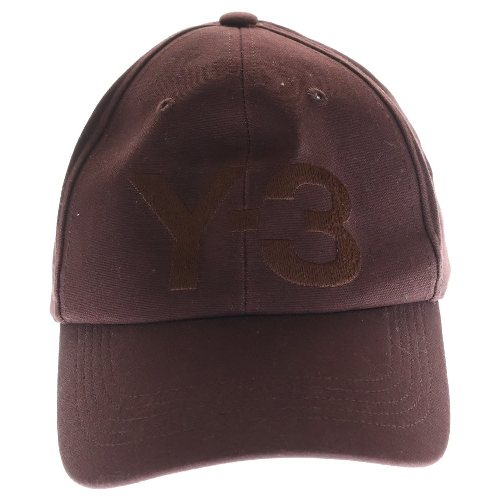 Y-3(ワイスリー) クラシックロゴ キャップ 帽子 ブラウン GK0627