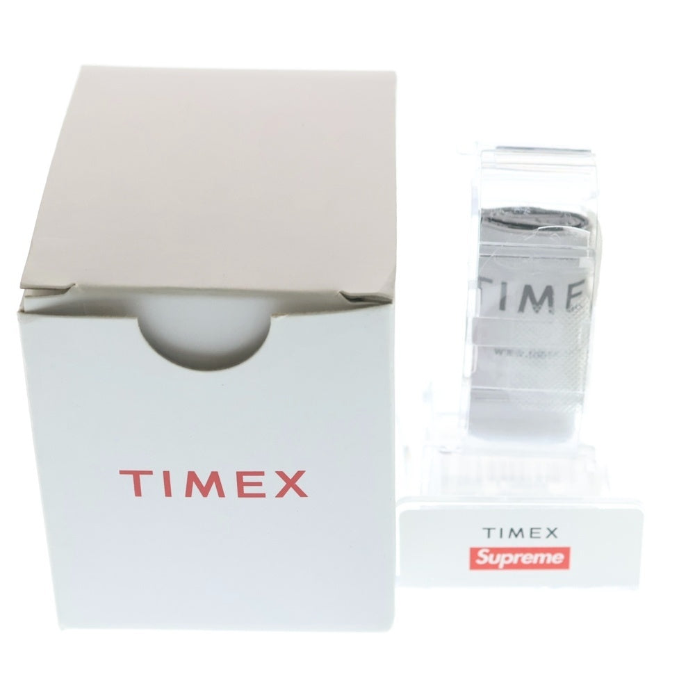 SUPREME(シュプリーム) 19AW ×TIMEX Box Logo Digital Watch タイメックス ボックスロゴ デジタル ウオッチ 腕時計 シルバー