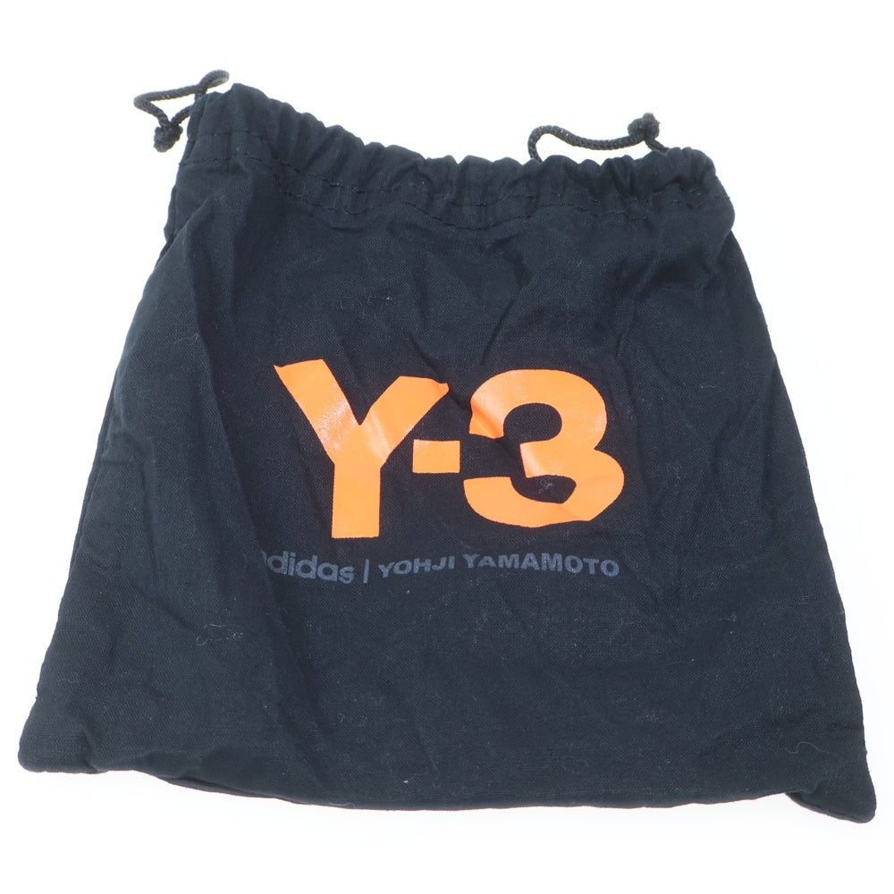 Y-3(ワイスリー) クラシックロゴ バックル Dリング ベルト ブラック