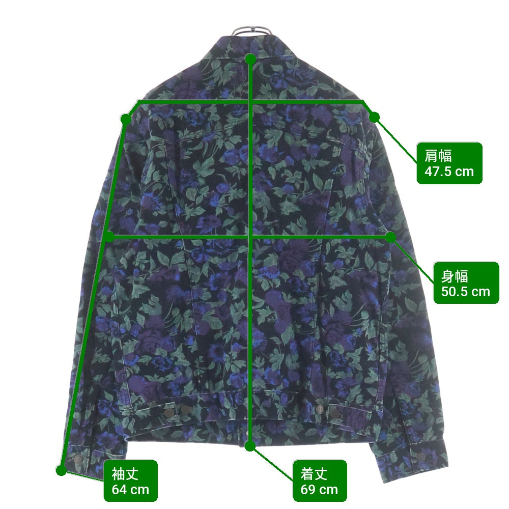 SUPREME(シュプリーム) 16SS ×Levi's Roses Trucker Jacket リーバイス ローズトラッカー デニムジャケット マルチカラー