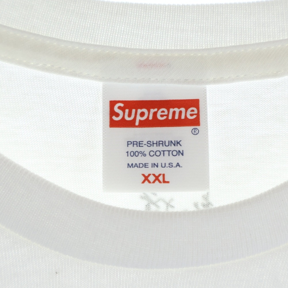 SUPREME(シュプリーム) 22SS Daido Moriyama Dog Tee 森山大道 ドッグ クルーネック 半袖Tシャツ カットソー ホワイト