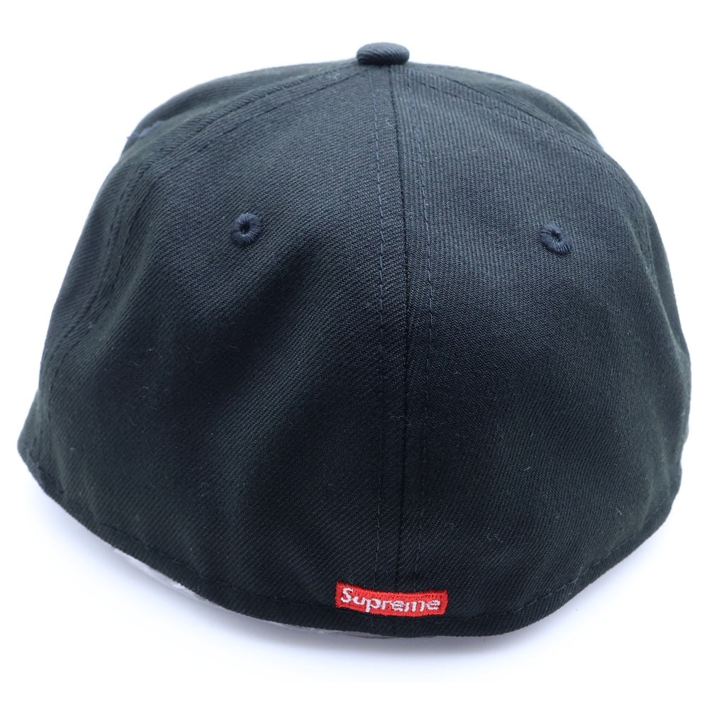 SUPREME(シュプリーム) 18AW ×NEW ERA Classic Script Cap ×ニューエラ クラシック スクリプト キャップ ブラック