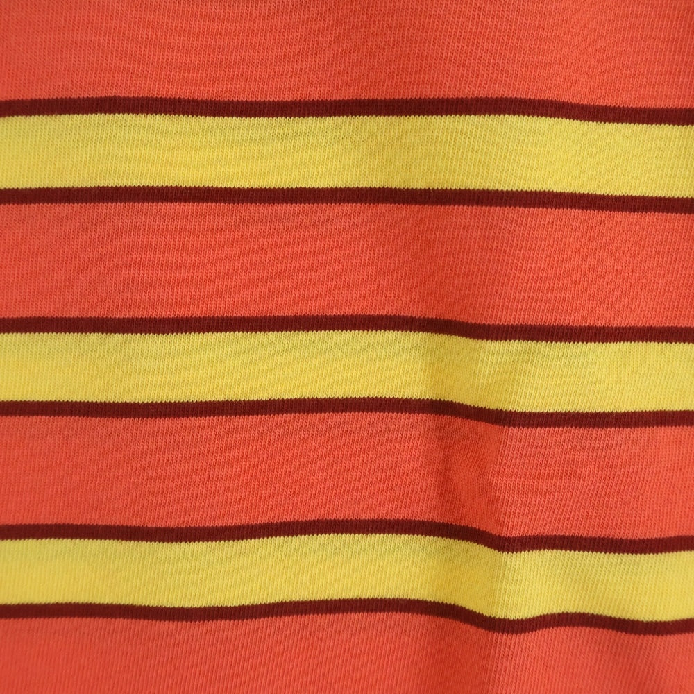SUPREME(シュプリーム) 21AW ×JUNYA WATANABE Stripe S/S Tee ×ジュンヤワタナベ ストライプ クルーネック 半袖Tシャツ カットソー オレンジ