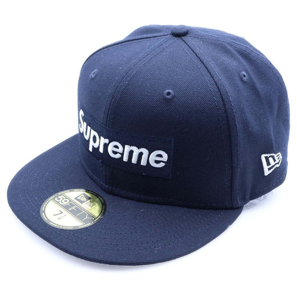 SUPREME(シュプリーム) 21SS ×NEW ERA Champions Box Logo Cap ニューエラ チャンピオンズ ボックスロゴ キャップ ネイビー