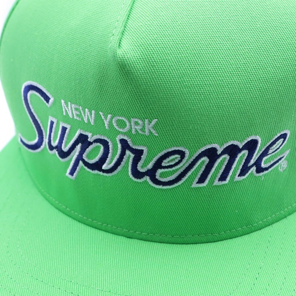 SUPREME(シュプリーム) 22AW ×NEW ERA Classic Team 5-Panel Cap ニューエラ クラシック チーム 5パネル キャップ グリーン