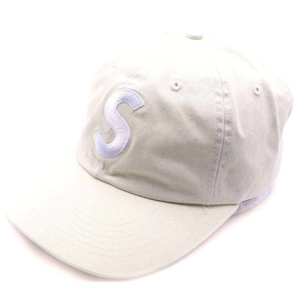 SUPREME(シュプリーム) 23SS Pigment print S Logo 6Panel Cap ピグメント エス ロゴ 6パネル キャップ ベージュ
