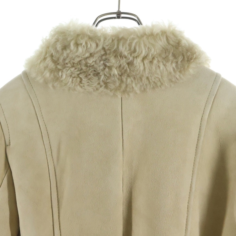 Weekend Max Mara(ウィークエンド マックスマーラ) シープスキン ラムファー ムートンコート レディース ブラウン