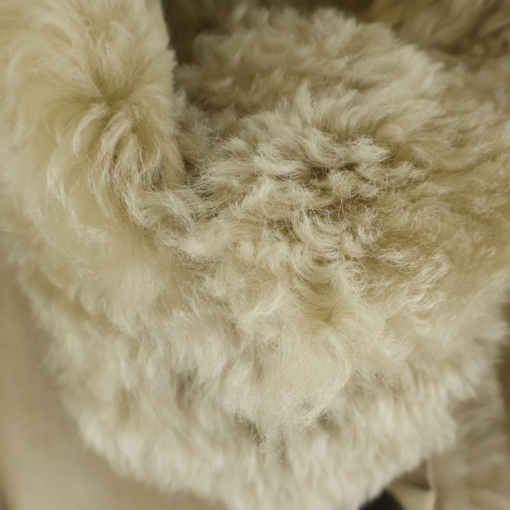 Weekend Max Mara(ウィークエンド マックスマーラ) シープスキン ラムファー ムートンコート レディース ブラウン