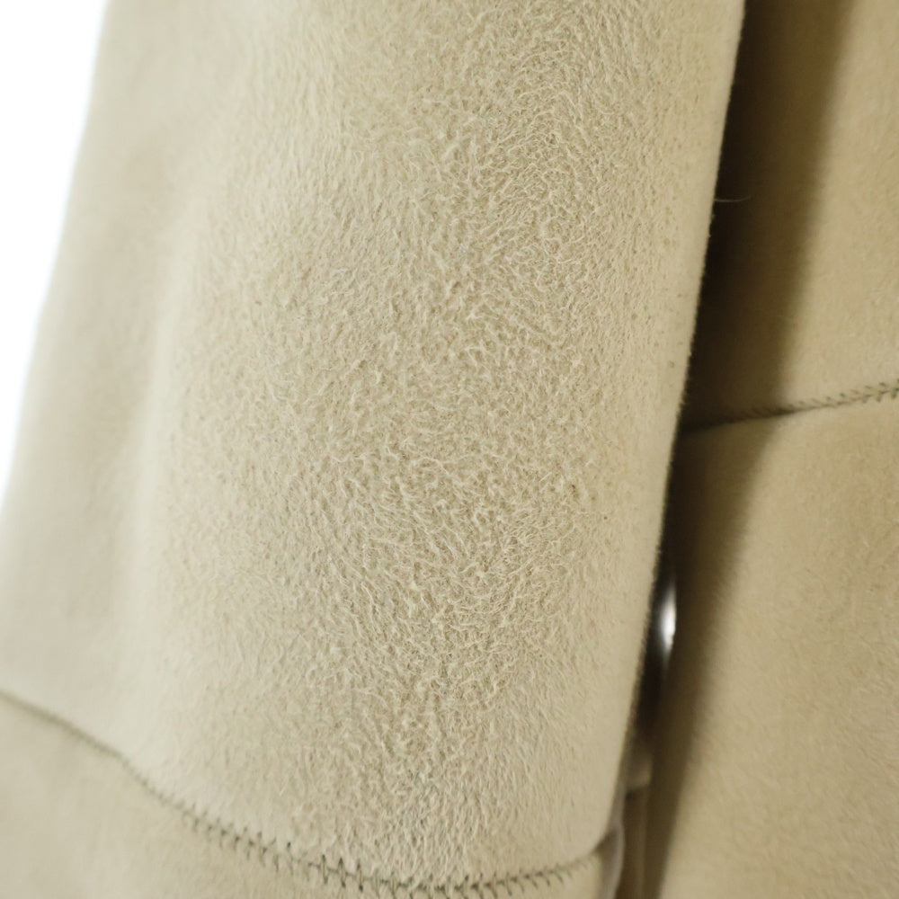 Weekend Max Mara(ウィークエンド マックスマーラ) シープスキン ラムファー ムートンコート レディース ブラウン