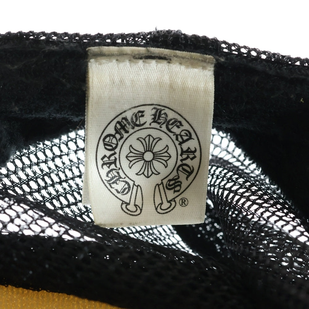 CHROME HEARTS(クロムハーツ) OLD HOLLYWOOD CH TRUCKER CAP オールド ハリウッド CH トラッカーメッシュキャップ 帽子 ブラック/ホワイト