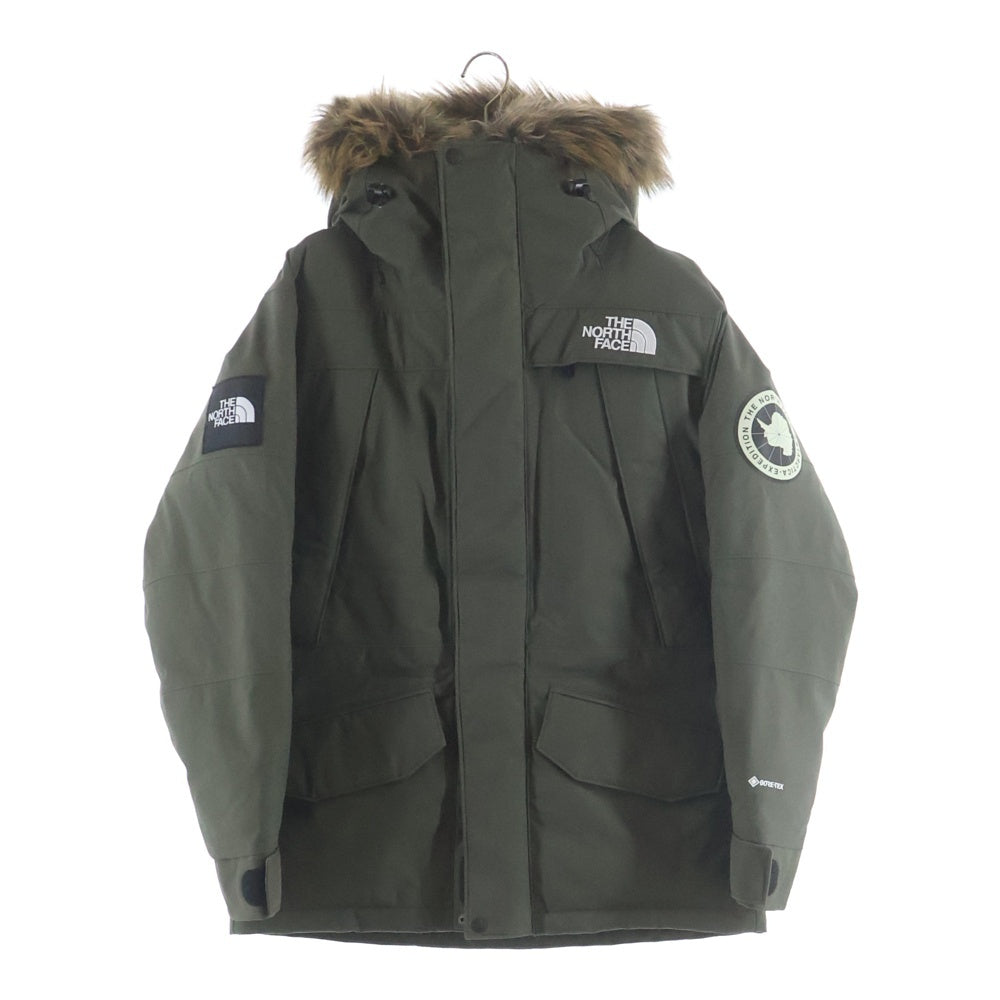 THE NORTH FACE(ザノースフェイス) Antarctica Parka アンタークティカパーカ フロントジップ ダウンジャケット カーキ ND92032