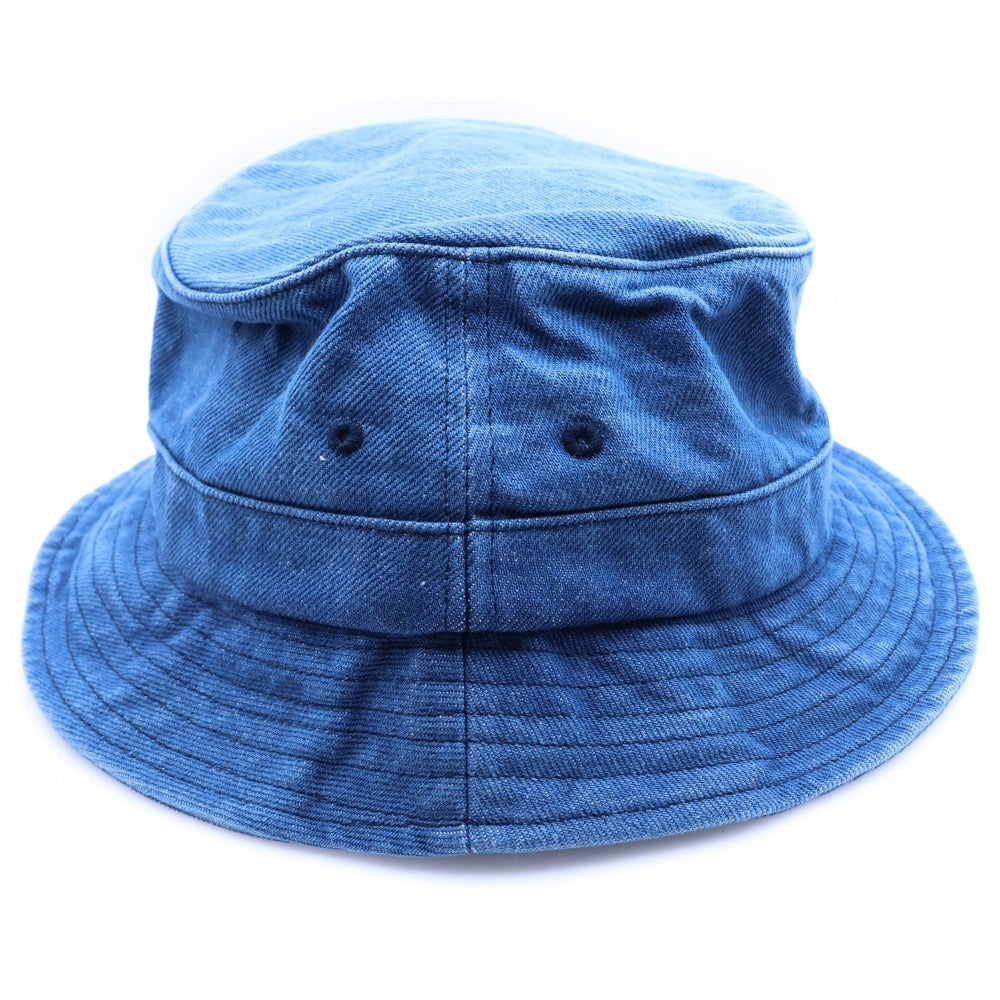 SUPREME(シュプリーム) Classic Logo Crusher クラシックロゴ クラッシャーデニムバケットハット インディゴ