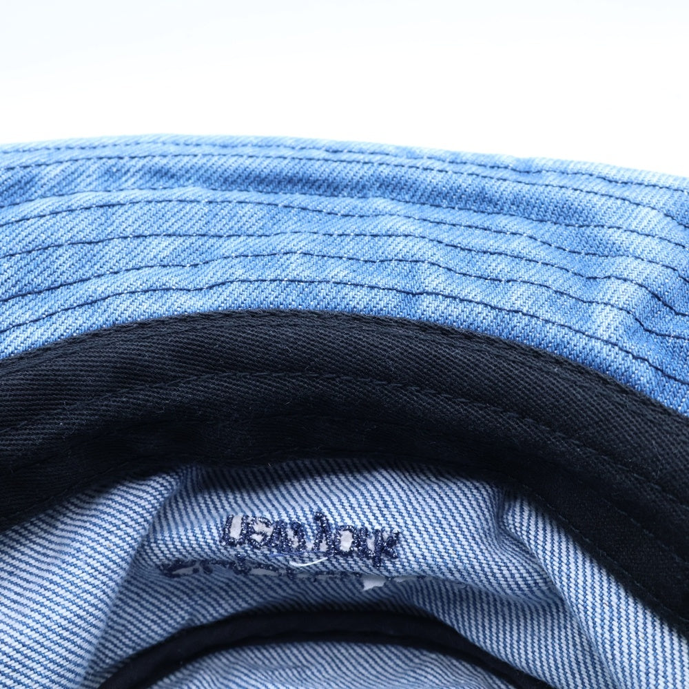 SUPREME(シュプリーム) Classic Logo Crusher クラシックロゴ クラッシャーデニムバケットハット インディゴ