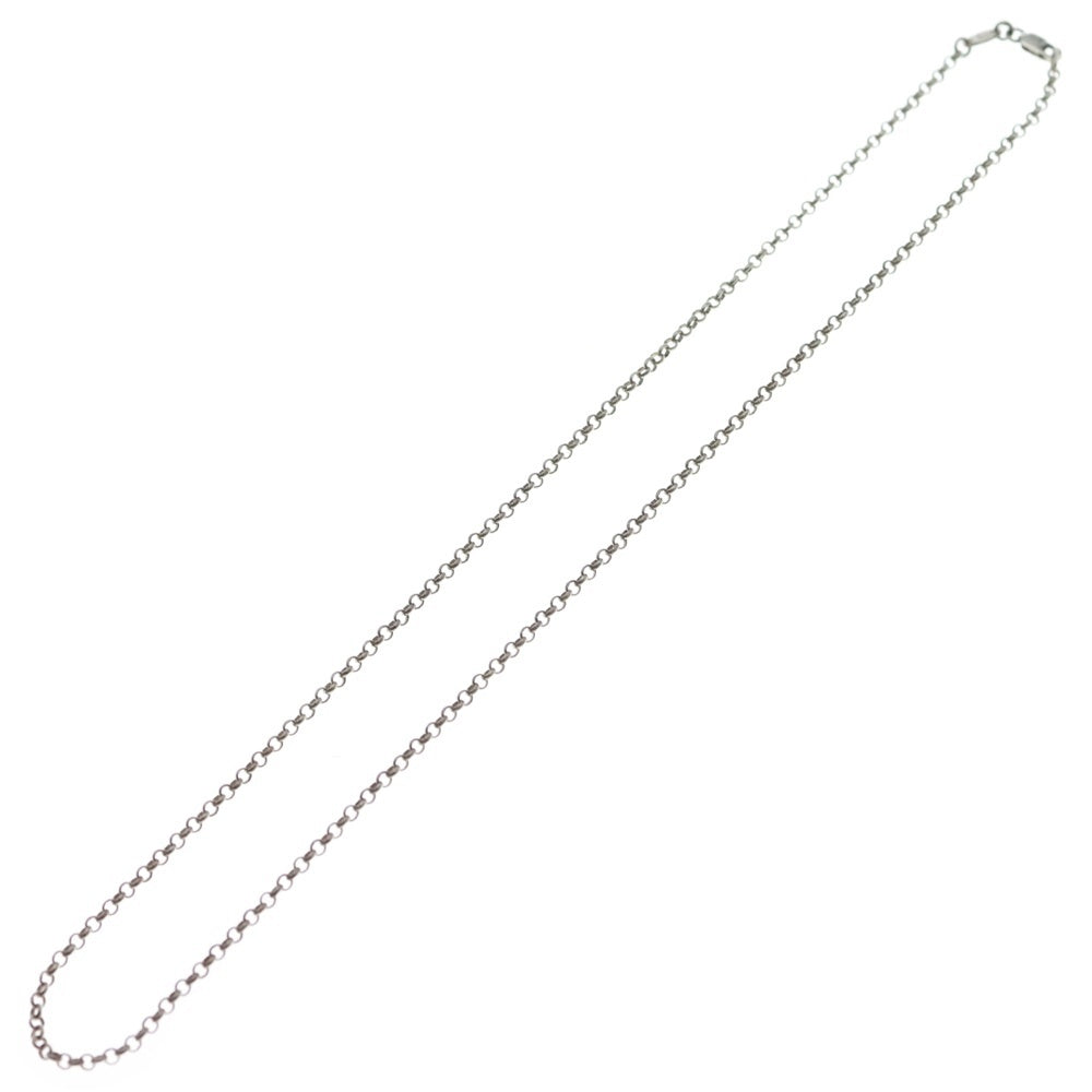 CHROME HEARTS(クロムハーツ) NECKCHAIN R18 ロールチェーンネックレス 18inch シルバー BCA083