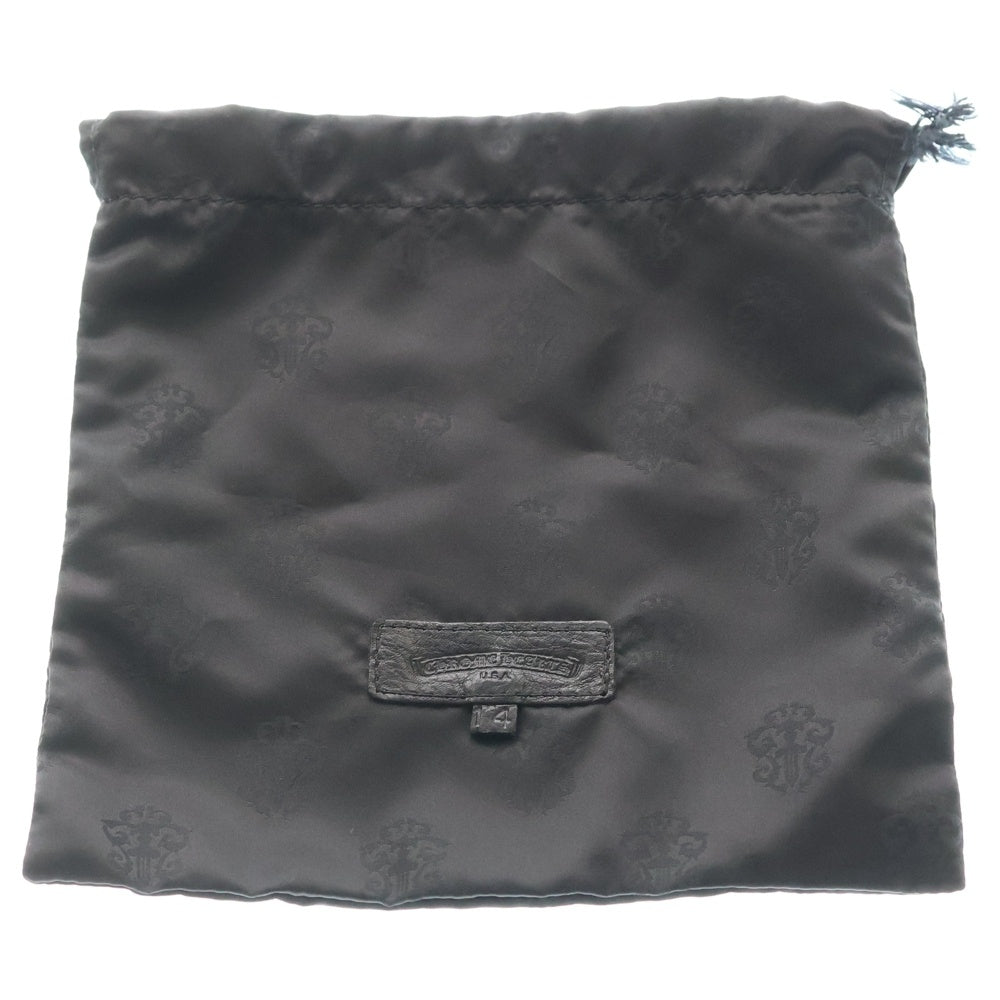 CHROME HEARTS(クロムハーツ) BLT OTJ 1.0inch フィリグリー レザーベルト ブラック/シルバー