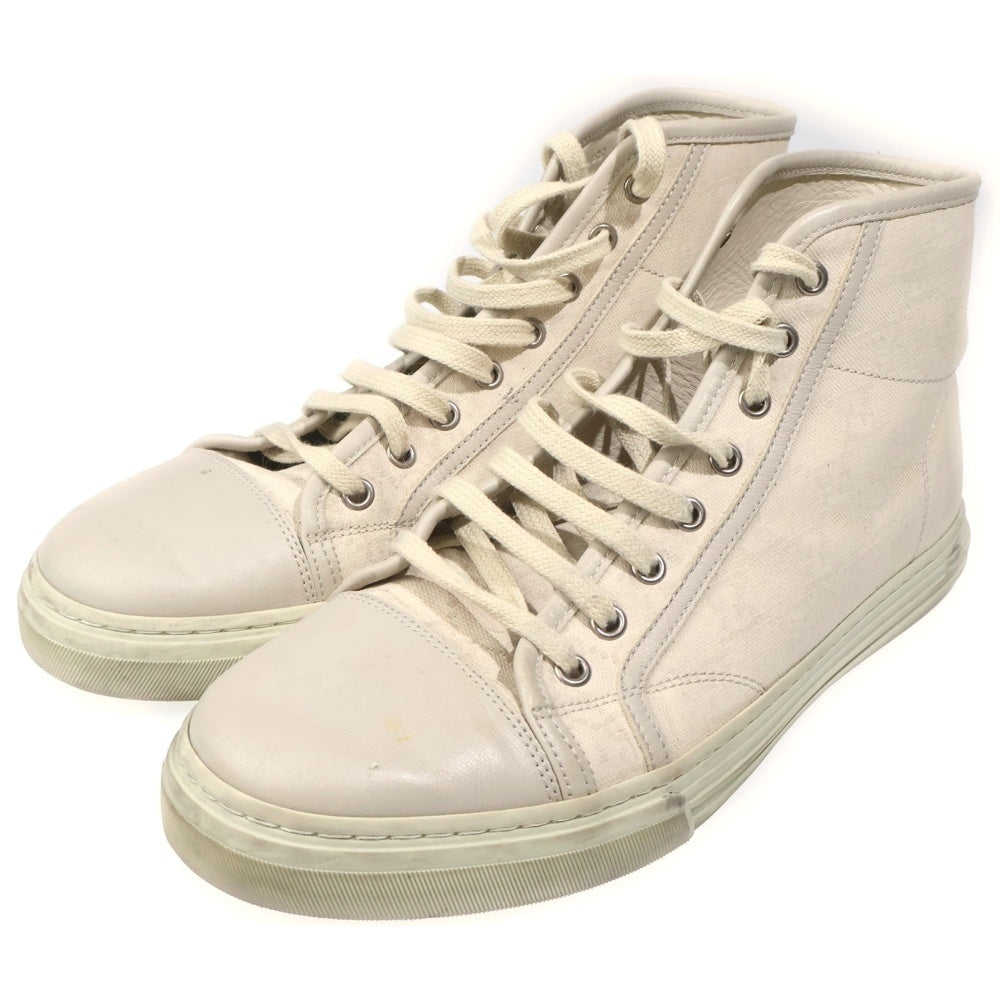 GUCCI(グッチ) GGキャンバス ハイカットスニーカー アイボリー 426188