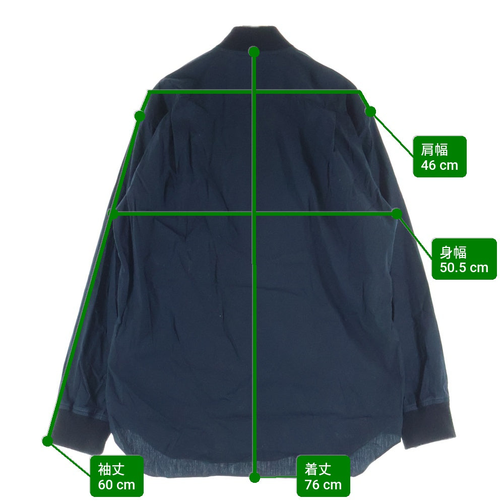 COMME des GARCONS SHIRT(コムデギャルソンシャツ) フロントボタン 長袖シャツブルゾン ブラック W20052