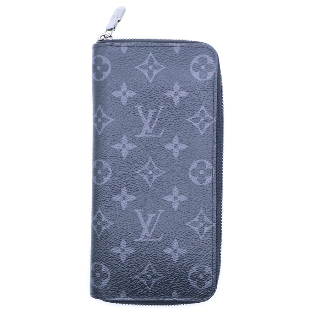 LOUIS VUITTON(ルイヴィトン) モノグラムエクリプス ノワール ジッピーロングウォレット 長財布 ヴェルティカル ブラック M62295 レディース