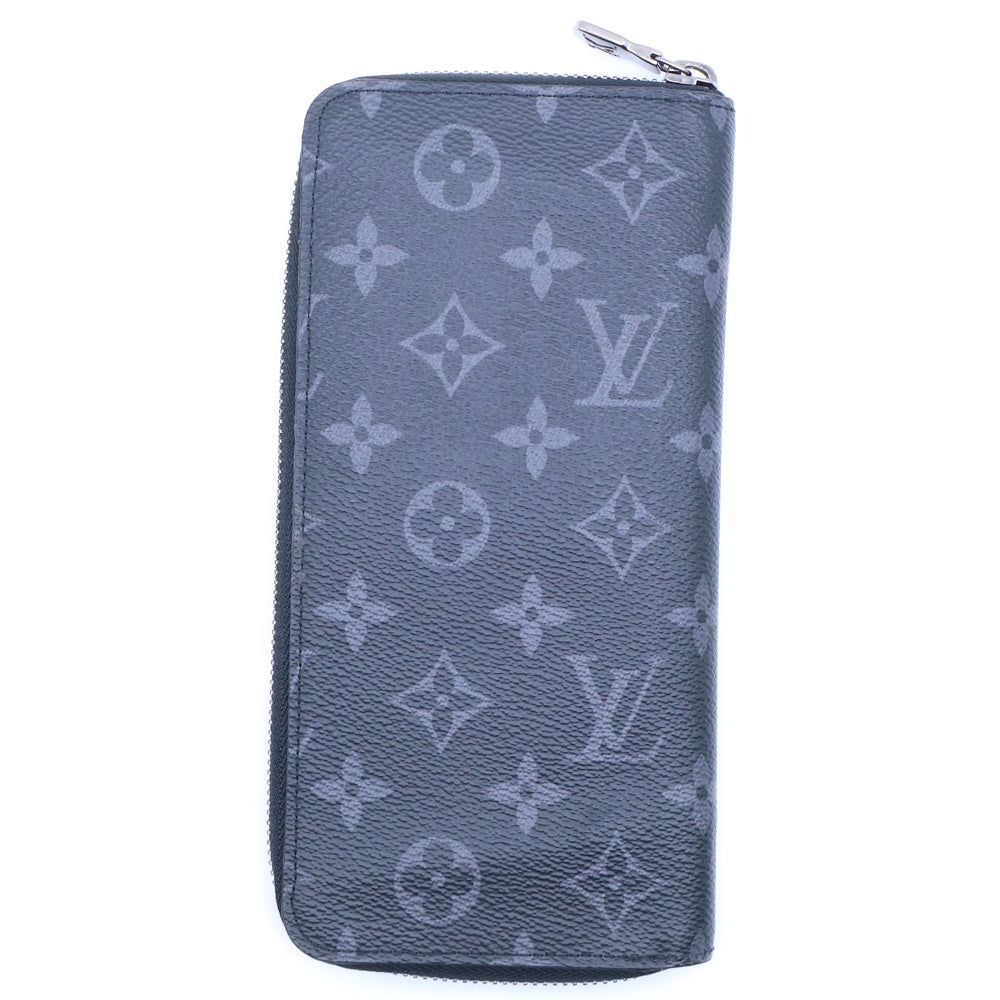 LOUIS VUITTON(ルイヴィトン) モノグラムエクリプス ノワール ジッピーロングウォレット 長財布 ヴェルティカル ブラック M62295 レディース