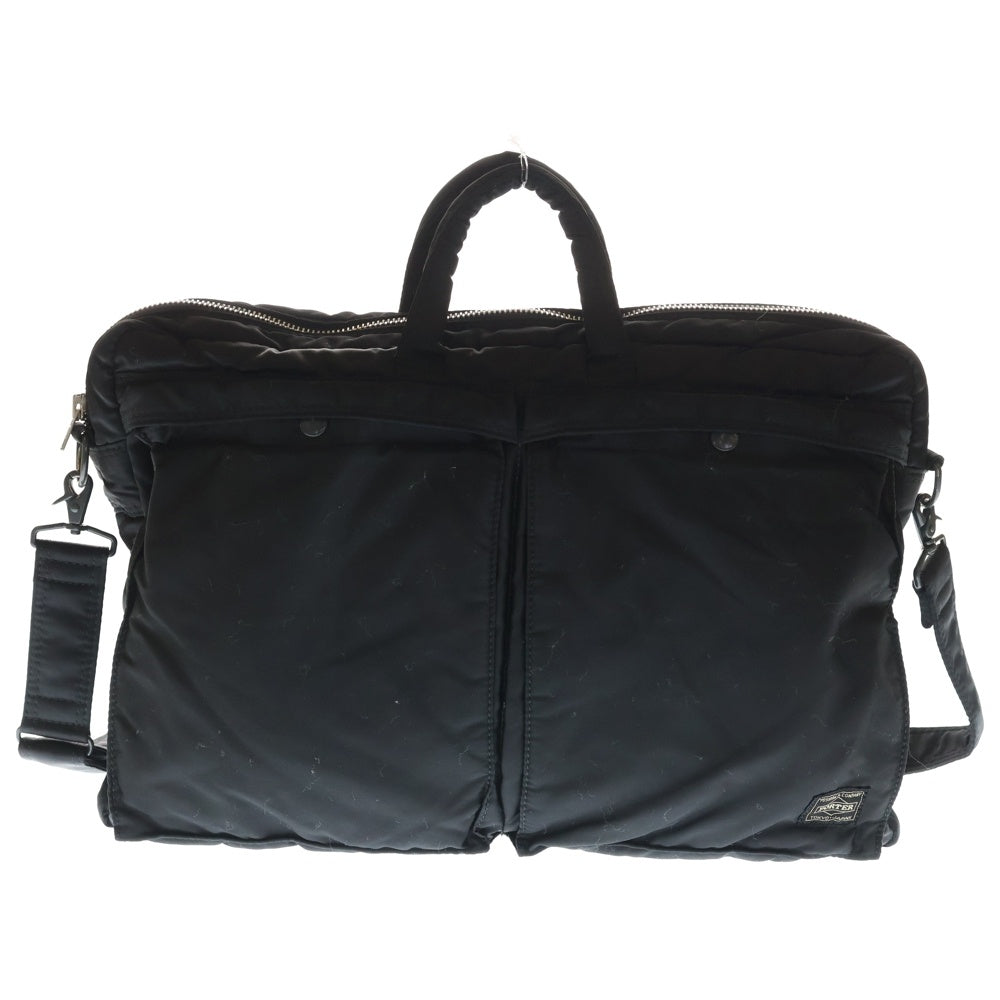 ポーター PORTER タンカー 3way ブリーフケース ブラック ナイロン PORTER(ポーター) TANKER タンカー 3Way ナイロン ブリーフケース