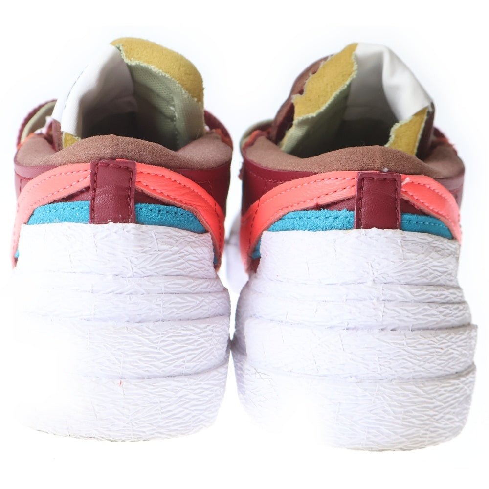 NIKE(ナイキ) ×KAWS×sacai Blazer Low Team Red カウズ サカイ ブレーザー チームレッド ローカットスニーカー レッド レディース US4/23cm DM7901-600