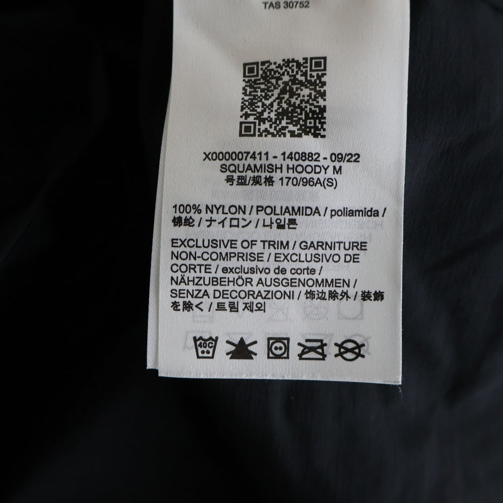 ARC'TERYX(アークテリクス) Squamish Hoody スコーミッシュ ナイロンフーディジャケット ブラック X000007411