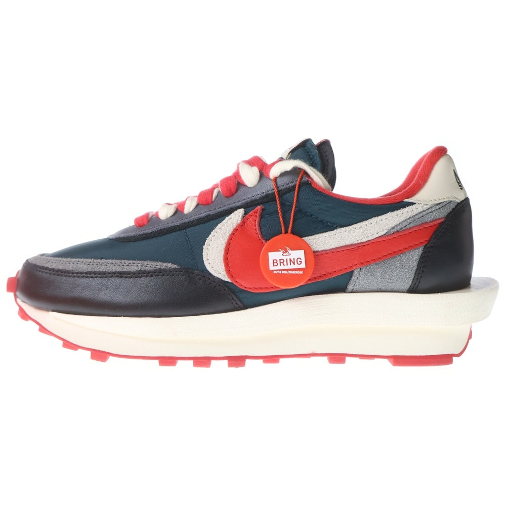 NIKE(ナイキ) ×UNDERCOVER×sacai LD Waffle Midnight Spruce アンダーカバー サカイ LD ワッフル ミッドナイトスプルース ローカットスニーカー US9.5/27.5cm DJ4877-300