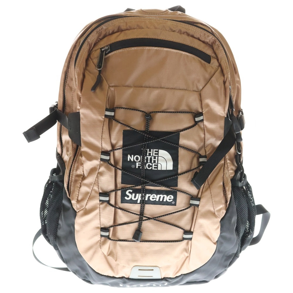 SUPREME(シュプリーム) 18SS ×THE NORTH FACE METALLIC BOREALIS BACKPACK ザノースフェイス メタリックボレアリスバックパック リュックサック ブラウン NF0A3KW1