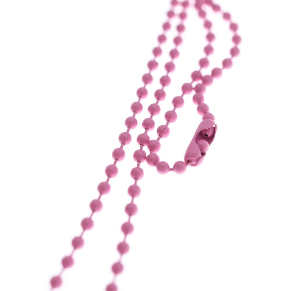 CHROME HEARTS(クロムハーツ) RUBBER HEART ハート ラバーネックレス シリコン ピンク BCA307