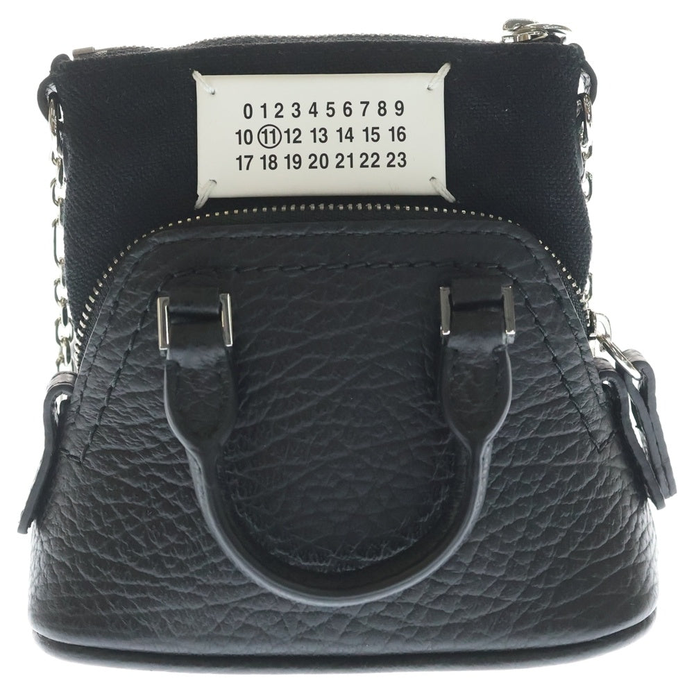 Maison Margiela(メゾンマルジェラ) 5AC CLASSIQUE BABY 2WAYハンドショルダーチェーンバッグ ブラック レディース SB3WG0025