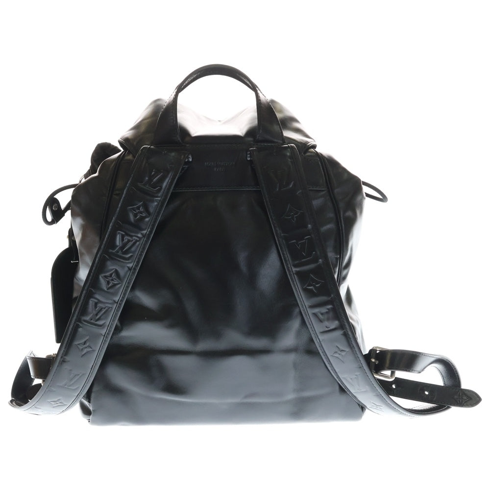 LOUIS VUITTON(ルイヴィトン) モンスリ カーゴ バックパック LV NIGHT カーフレザーリュックサック ブラック M13983 RFID レディース