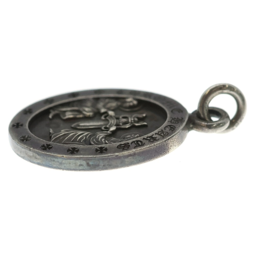 CHROME HEARTS(クロムハーツ) ANGEL MEDAL OVAL オーバルエンジェルメダル ペンダントトップ シルバー BCA207