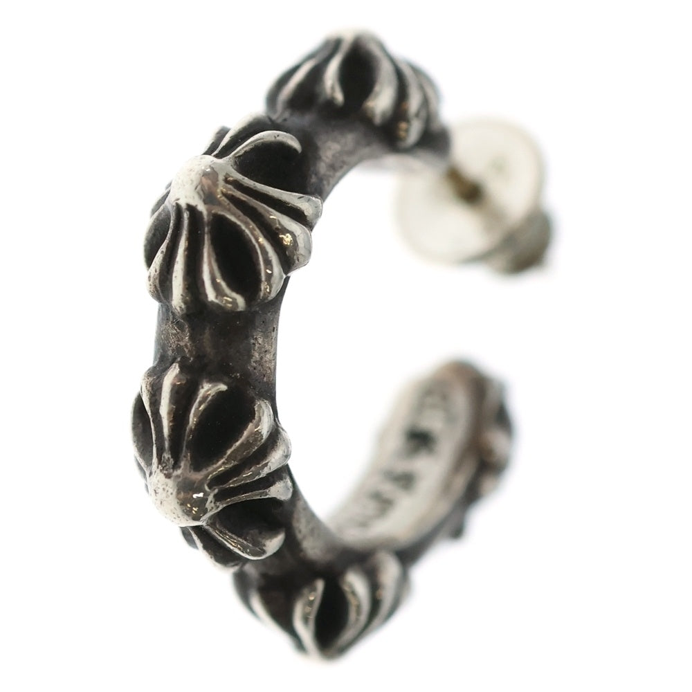 CHROME HEARTS(クロムハーツ) OLD HOOP CROSS オールド クロスバンド フープピアス シルバー