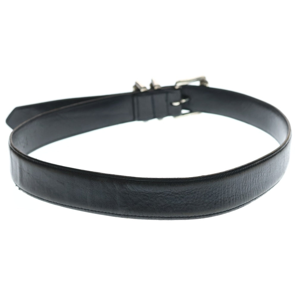 CHROME HEARTS(クロムハーツ) BLT ROLLER 3PC1.5inch 3PCローラーバックル レザーベルト シルバー BCA357