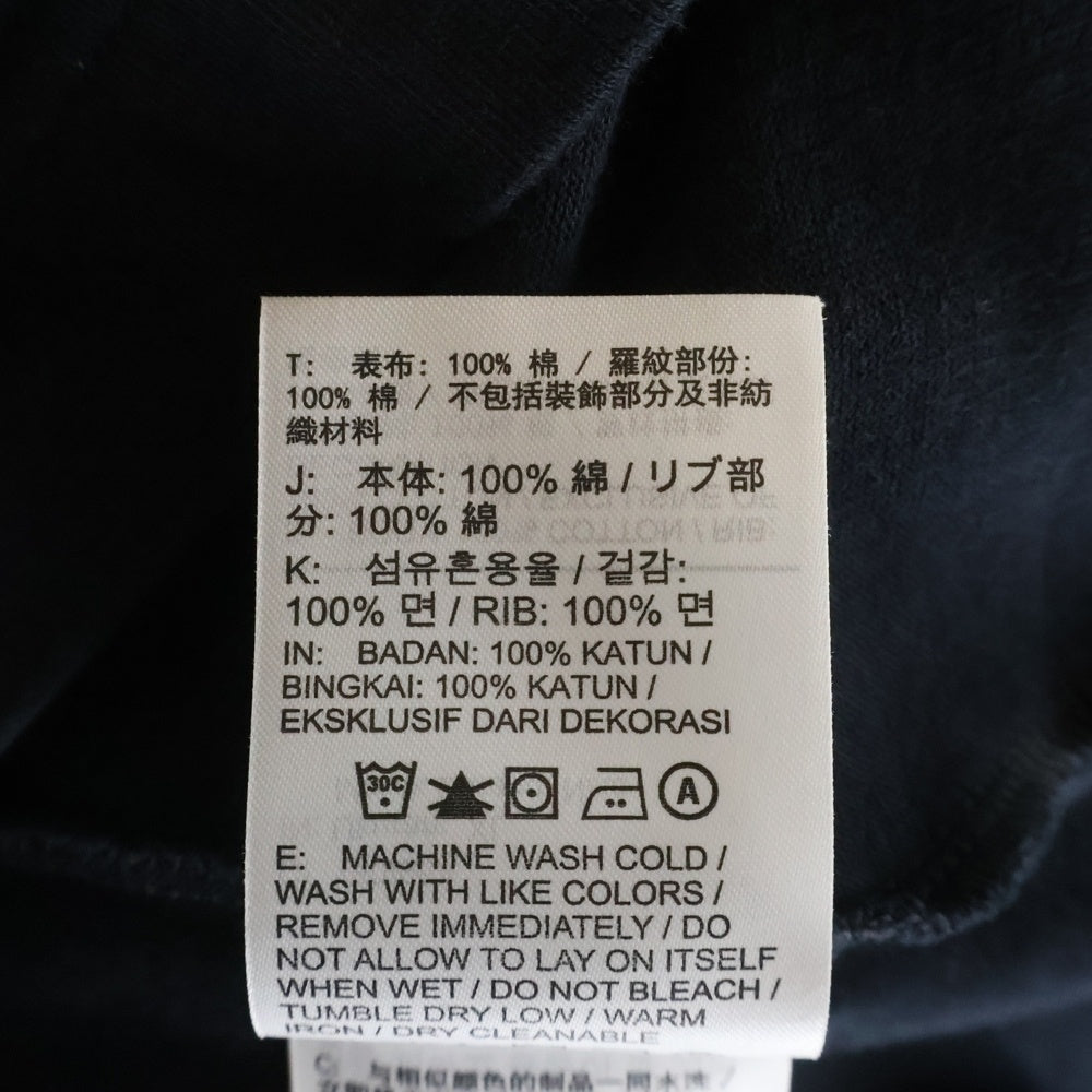 NIKE(ナイキ) ×PEACEMINUSONE LS Tee バッグデイジープリント クルーネック長袖Tシャツカットソー ブラック DR0097-010