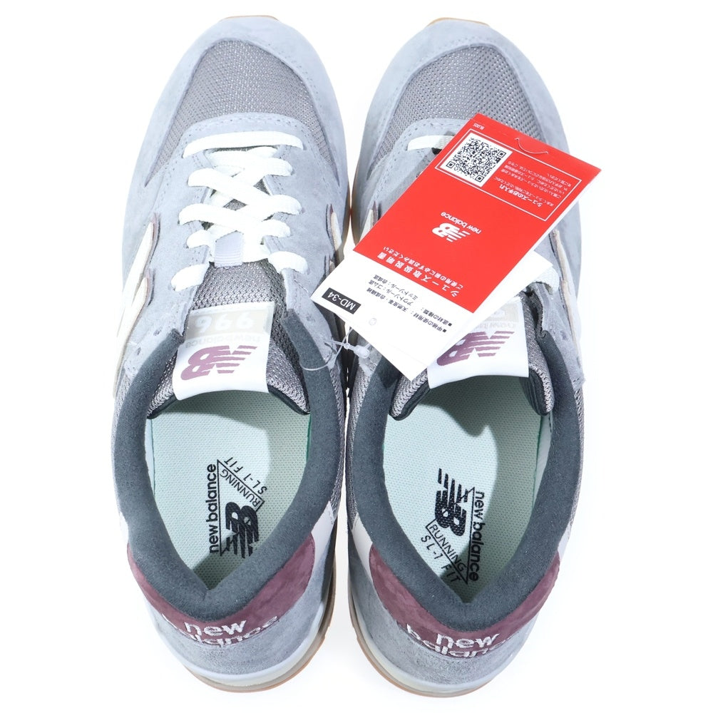 New Balance(ニューバランス) 996 Gray ローカットスニーカー グレー CM996UJ2